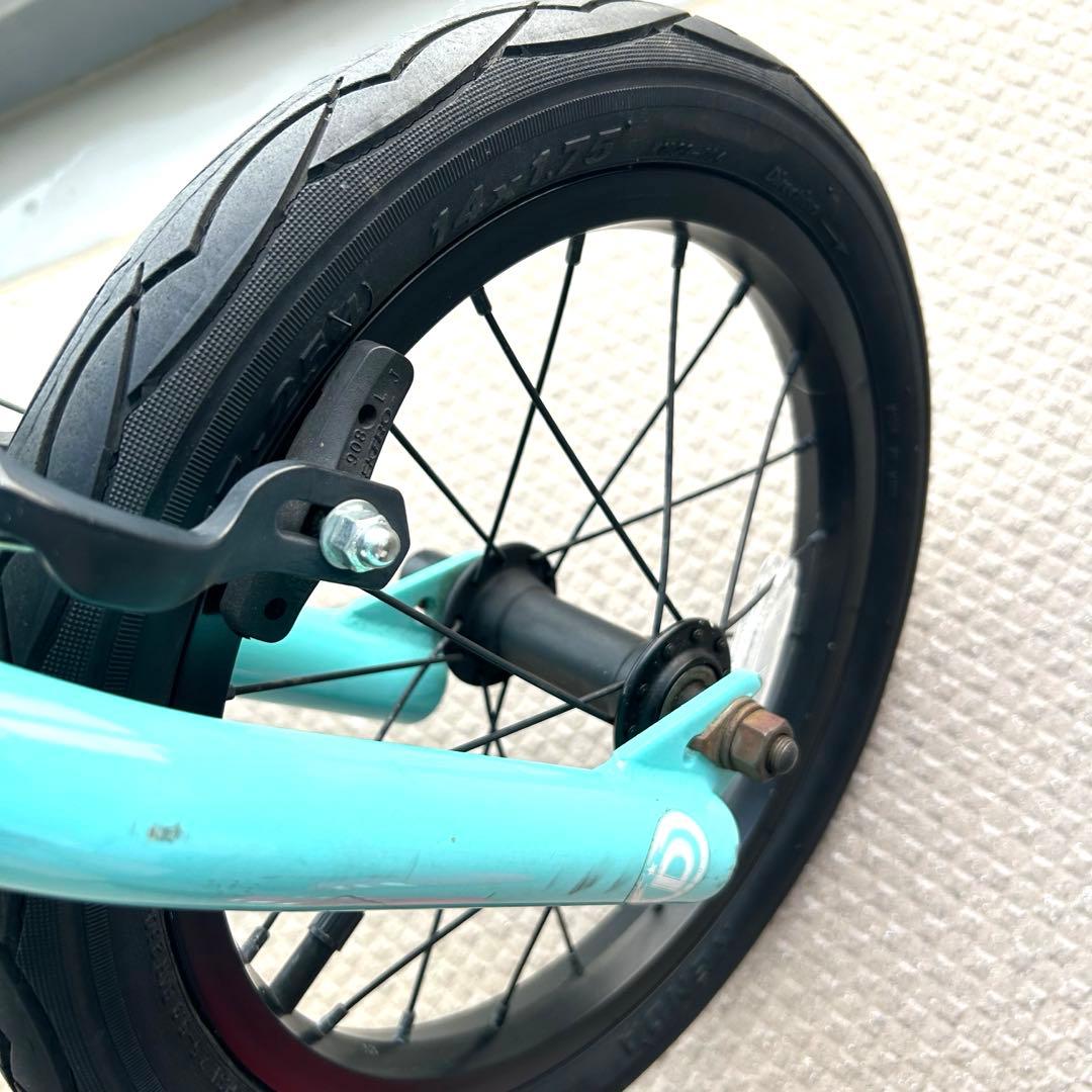 BMX 14インチ ダーカスワン 限定色 キッズ DURCUSONE ターコイズ