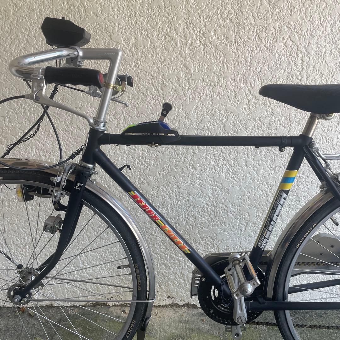 【週末値下げ】ヴィンテージ　昭和　ゼブラ　スーパーカー自転車　レトロ　26インチ