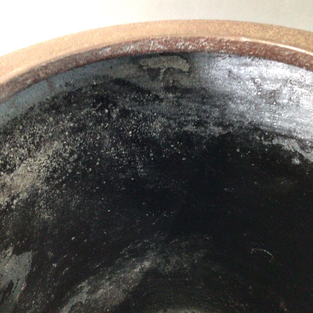 Ｓ１２４　茶釜　『釜師　菊地正直造』『南鐐摘み』『竹紋』『肩衝釜』　共箱　茶道具