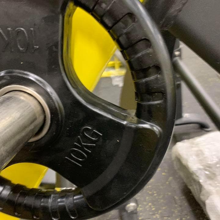 50mm ラバープレート　20kg 2枚　1.25kg 2枚