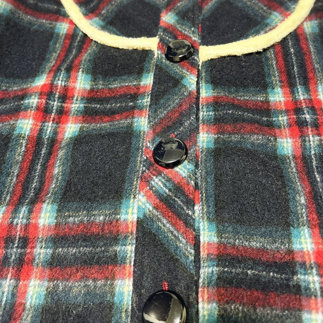 BETTY’S BLUE 平成レトロ y2k ポンチョ風 ボアコート 98