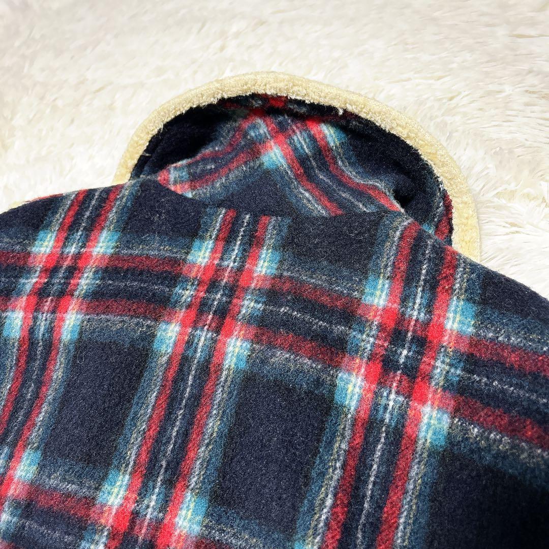 BETTY’S BLUE 平成レトロ y2k ポンチョ風 ボアコート 98