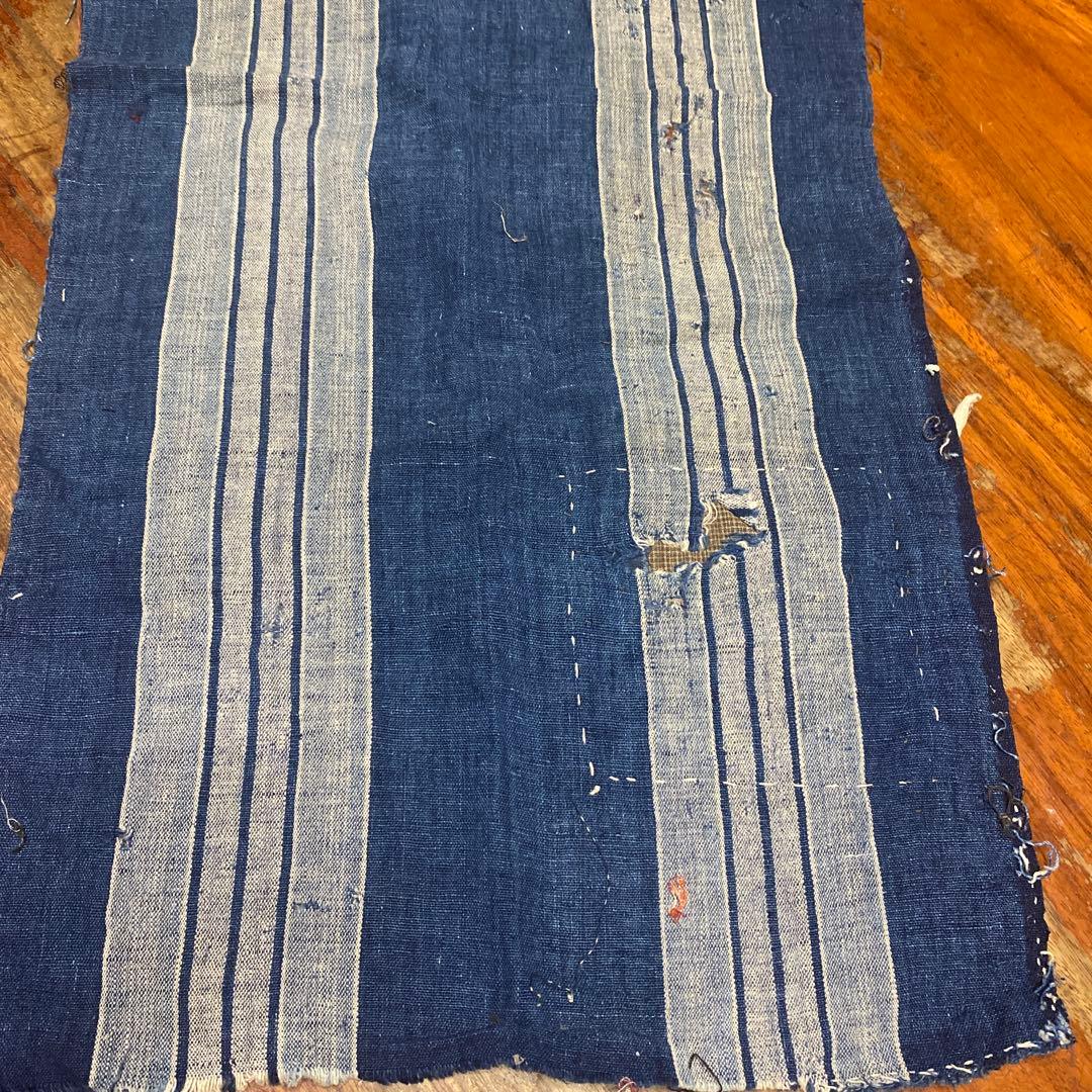 ぼろ布　古布　つぎあて　アンティーク　木綿