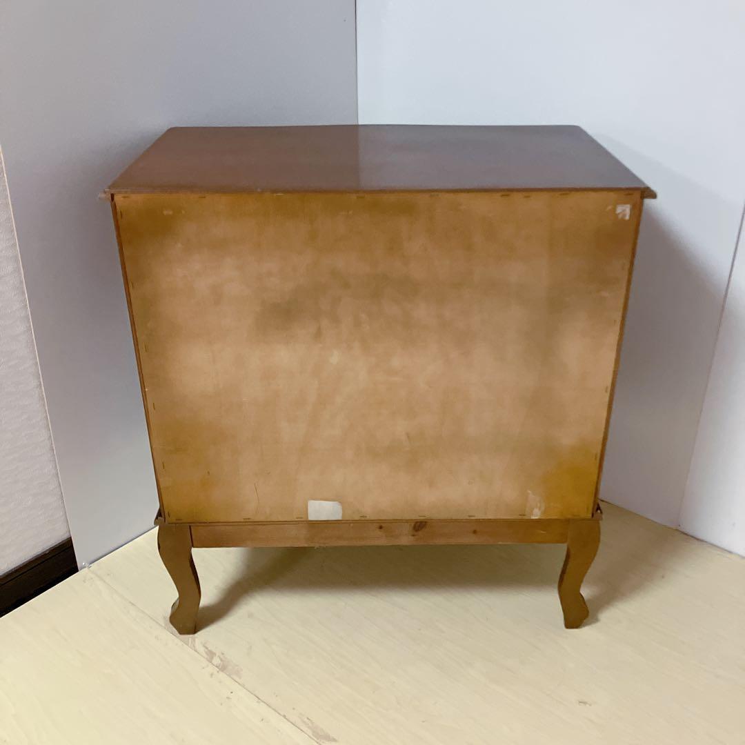 猫脚　アンティーク調　コンソール　サイドチェスト　キャビネット　レトロ