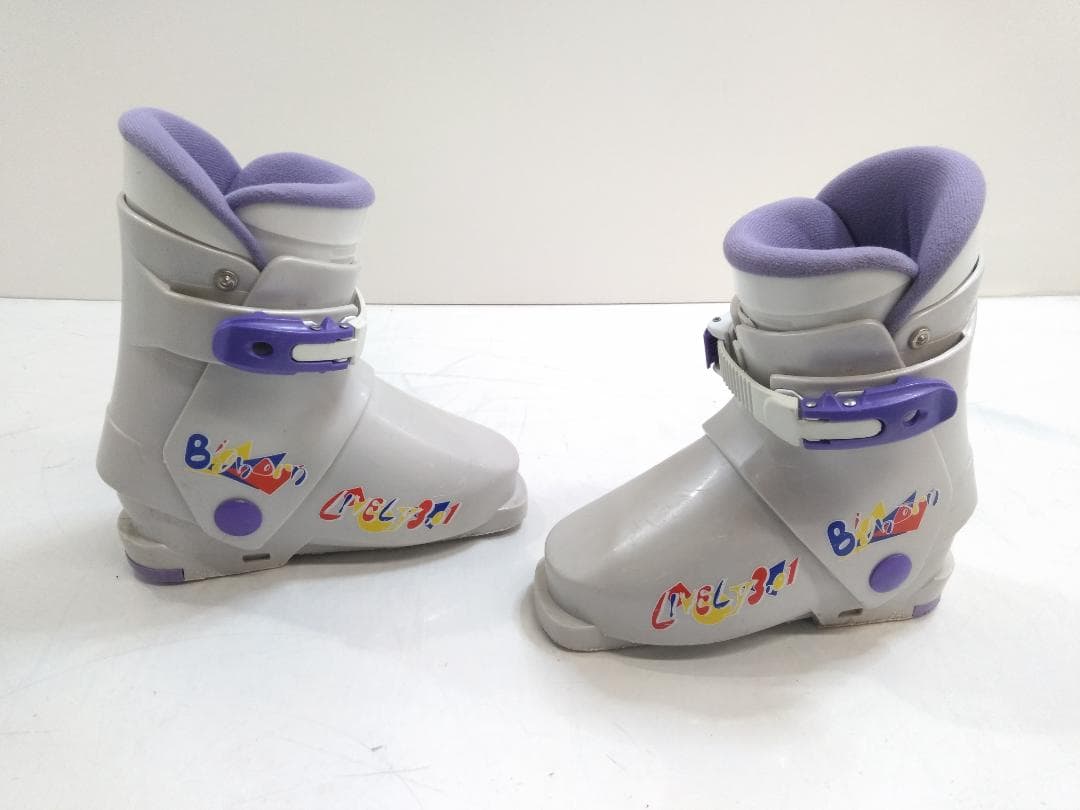 ジュニアスキー4点セット カザマ 110cm ブーツ 24.5cm ◇