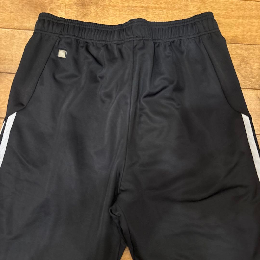 【極美品】アディダス ジャージ上下 セットアップ ジップアップ レザー調 O