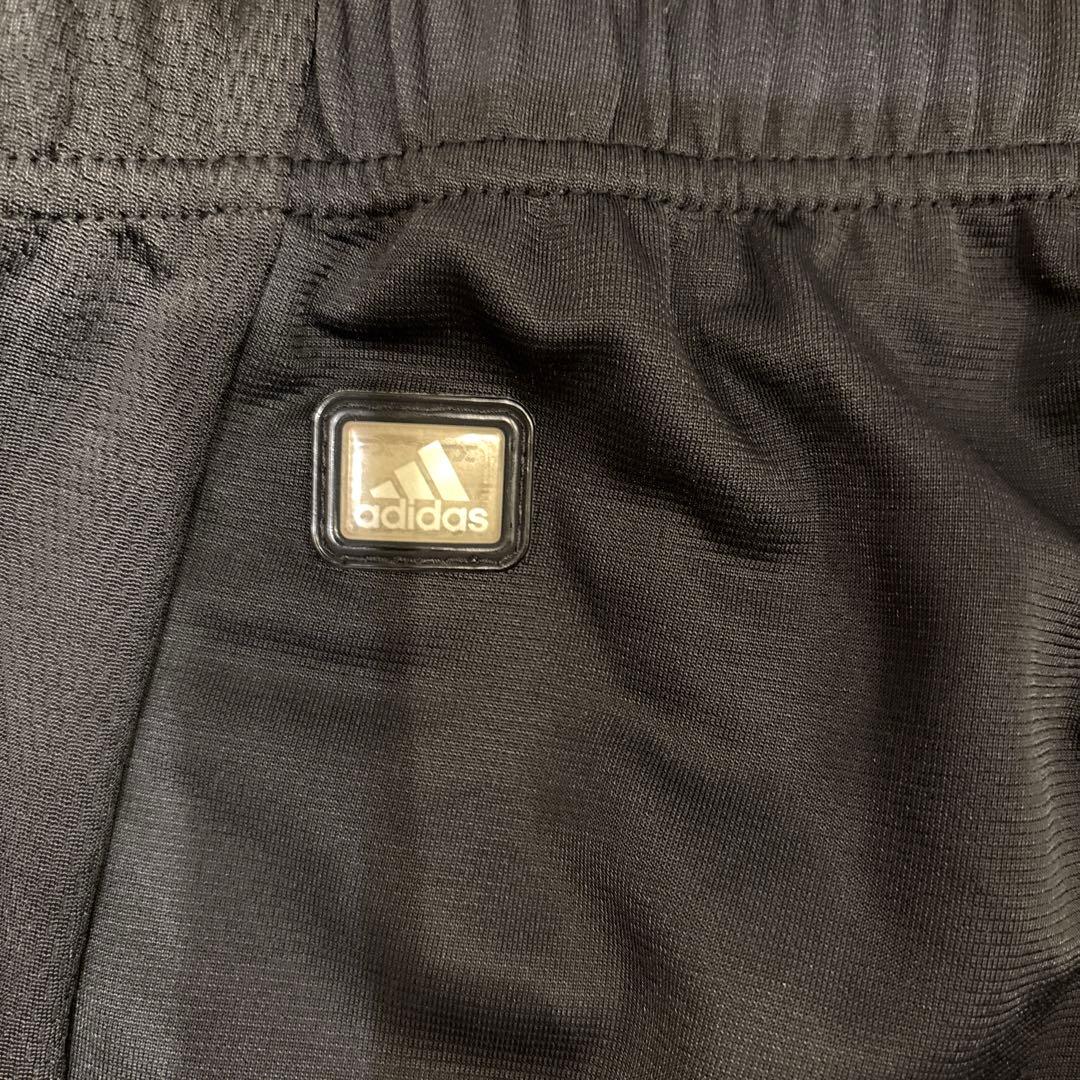 【極美品】アディダス ジャージ上下 セットアップ ジップアップ レザー調 O