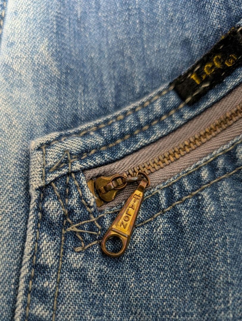 60年代　Lee 191-LB 48サイズ ヴィンテージデニムジャケット