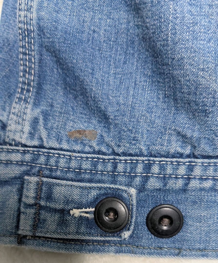 60年代　Lee 191-LB 48サイズ ヴィンテージデニムジャケット