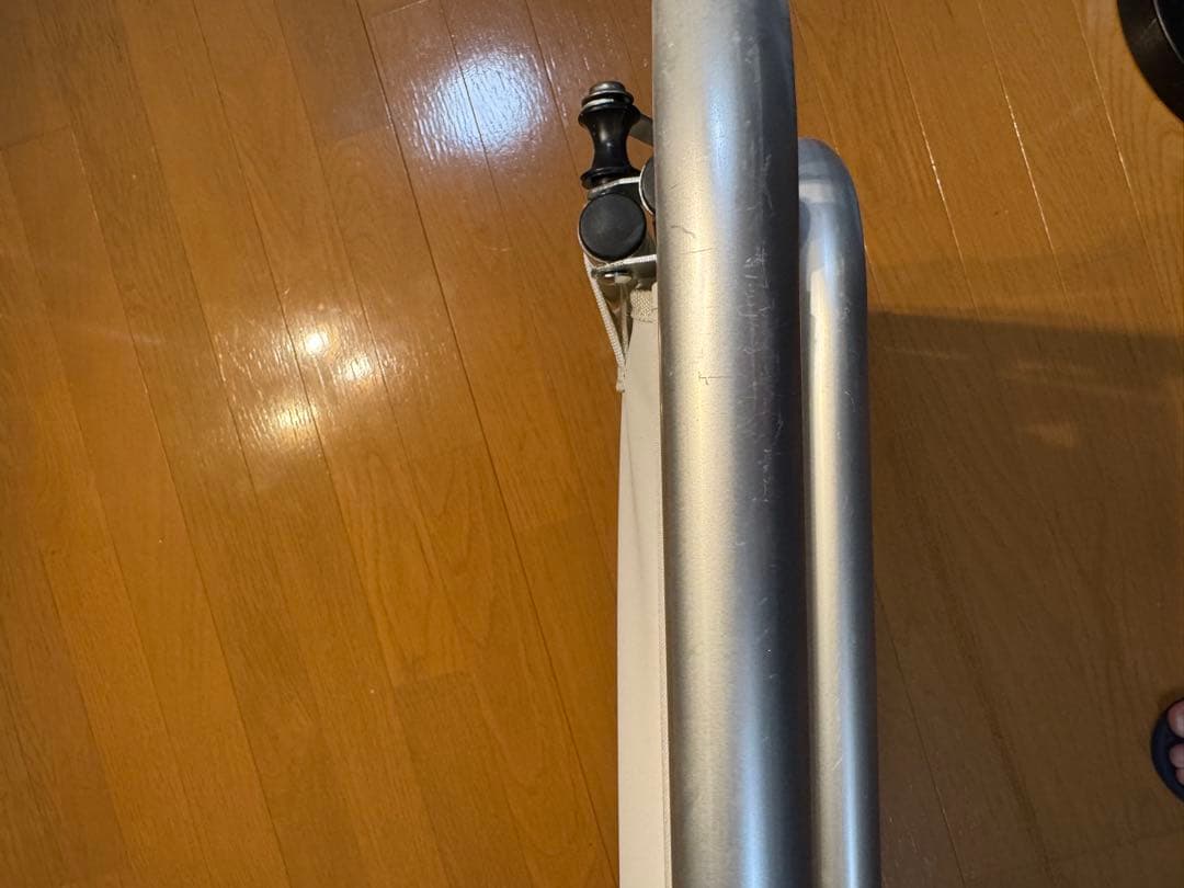 無印良品　廃盤品　室内のみ使用　軽量アルミ折りたたみチェア　レア