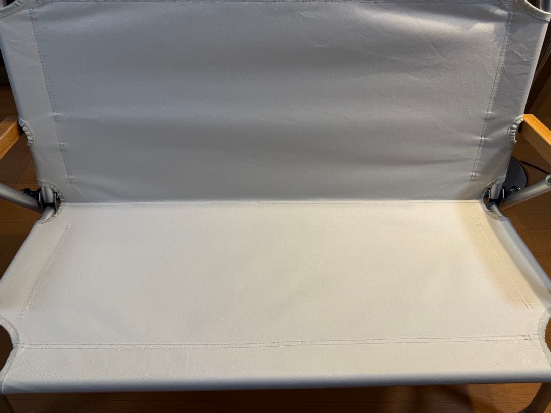 無印良品　廃盤品　室内のみ使用　軽量アルミ折りたたみチェア　レア