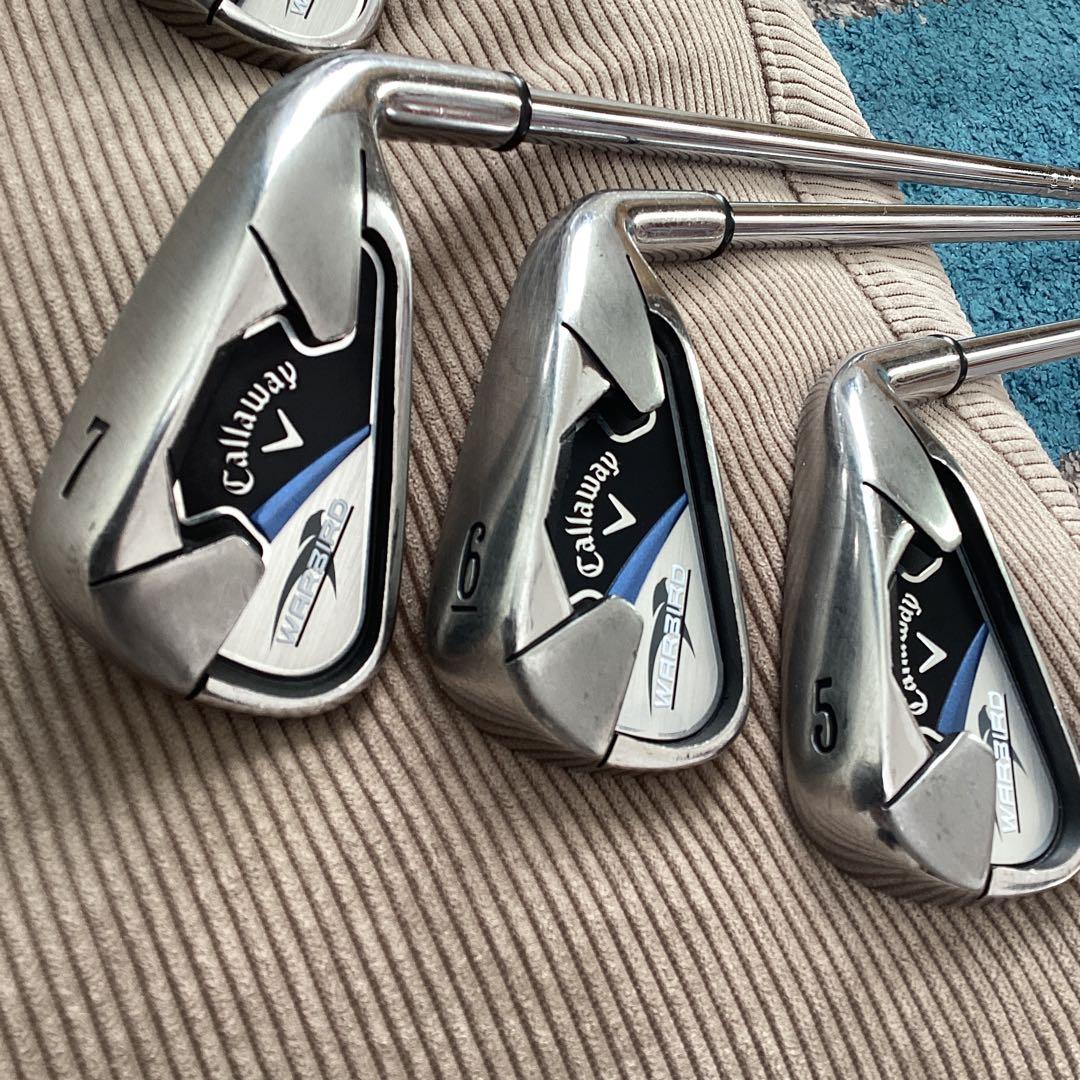 Callaway アイアンセット 5-9 P S 7本セット　ウォーバード