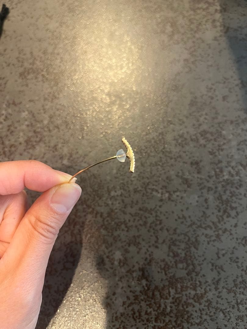 Hirotaka シンプル片耳用ピアス