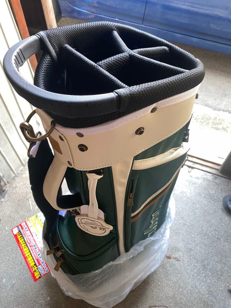 漁師キャディバッグ 帽子袋 ボーケイ キャディバッグ PUレザー スポーツゴルフ