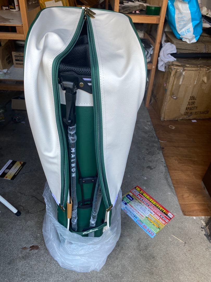 漁師キャディバッグ 帽子袋 ボーケイ キャディバッグ PUレザー スポーツゴルフ