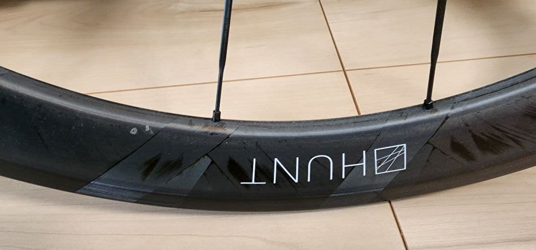 HUNT 50mm carbon spoke クリンチャーホイー