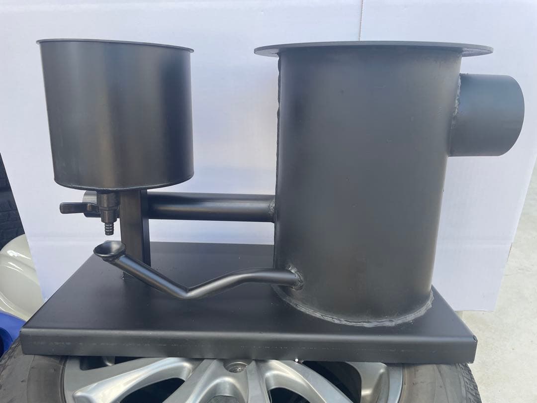 廃油ストーブ　耐熱塗装　高品質　送風機付き