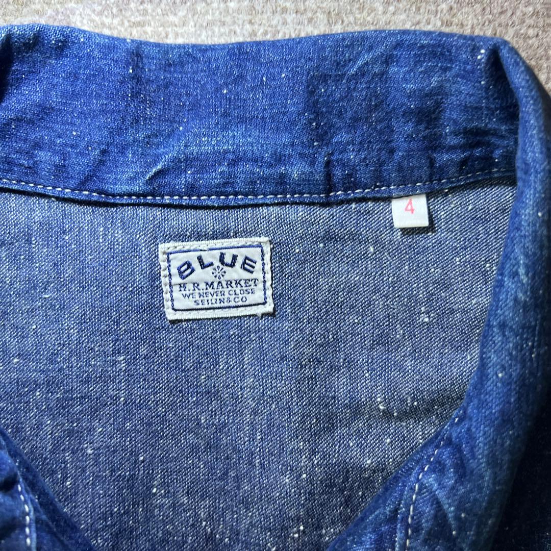 ブルーブルー 91-b デニムジップアップジャケット XL 4 日本製 LEE