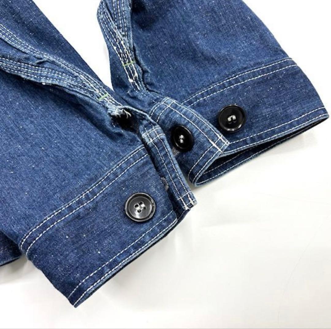 ブルーブルー 91-b デニムジップアップジャケット XL 4 日本製 LEE