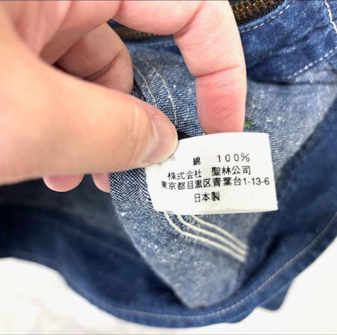ブルーブルー 91-b デニムジップアップジャケット XL 4 日本製 LEE