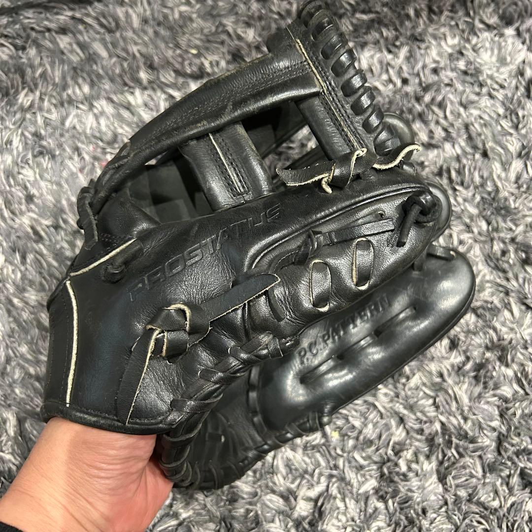 Zett Pro Status 硬式用グローブ ブラックゼット