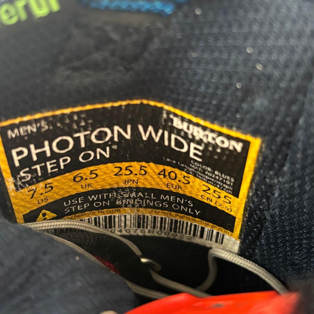 バートン ステップオン スノーボードブーツ PHOTON WIDE 25.5cm