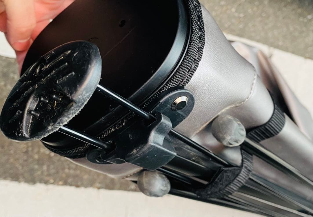 人気完売色／ST ANDREWS／ゴルフ用スタンドバッグ ガンメタ　ユニセックス