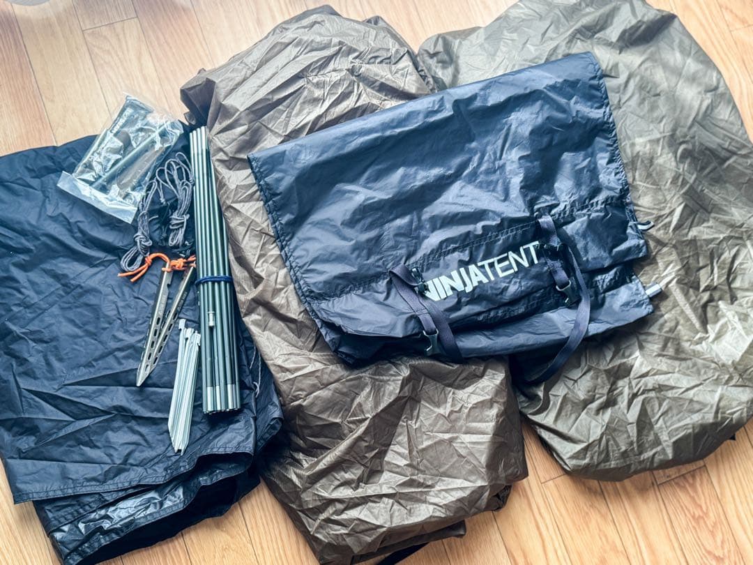 【限定値下げ】 パーゴワークス ニンジャテント ダークベージュ