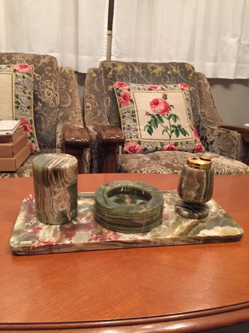 【希少品】オニキス卓上セット