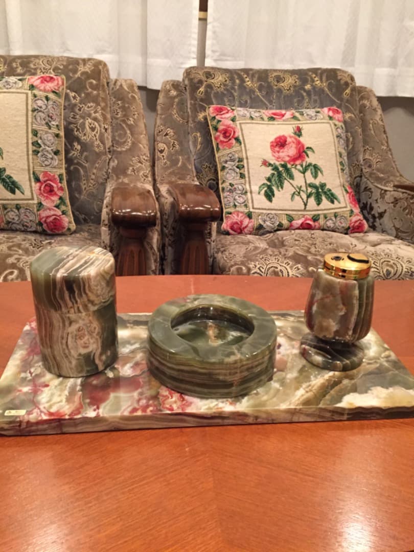 【希少品】オニキス卓上セット