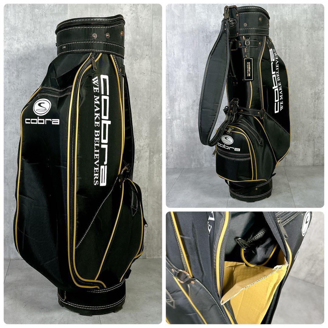 V854 コブラ ゴルフクラブ メンズ フルセット 黒 キャディバッグ