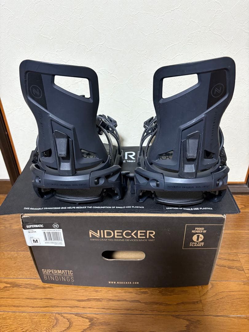22-23 Nidecker Supermatic ビンディング Mサイズ