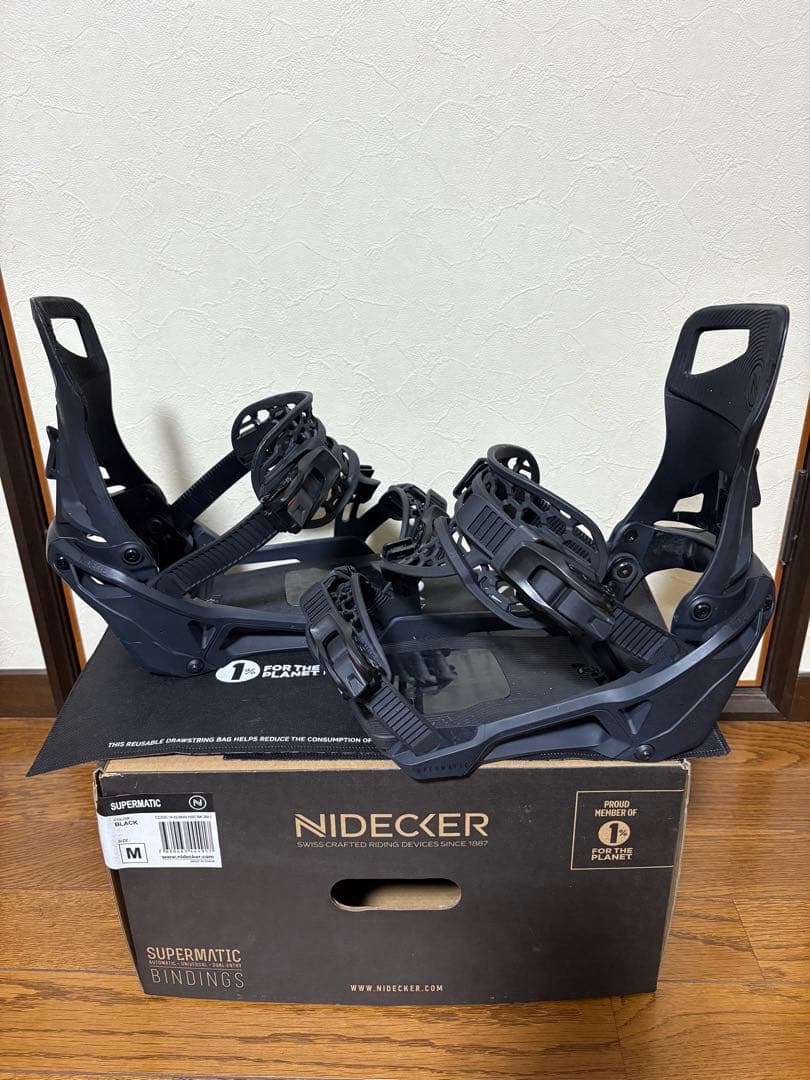 22-23 Nidecker Supermatic ビンディング Mサイズ