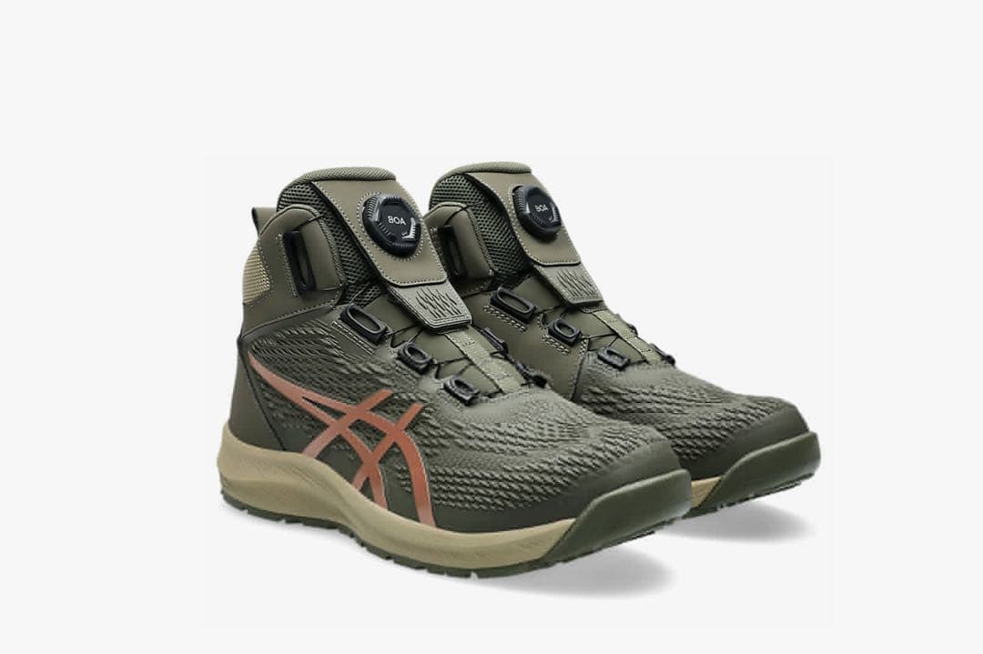 アシックス　CP122 BOA 26.5cm グリーン　ウィンジョブ