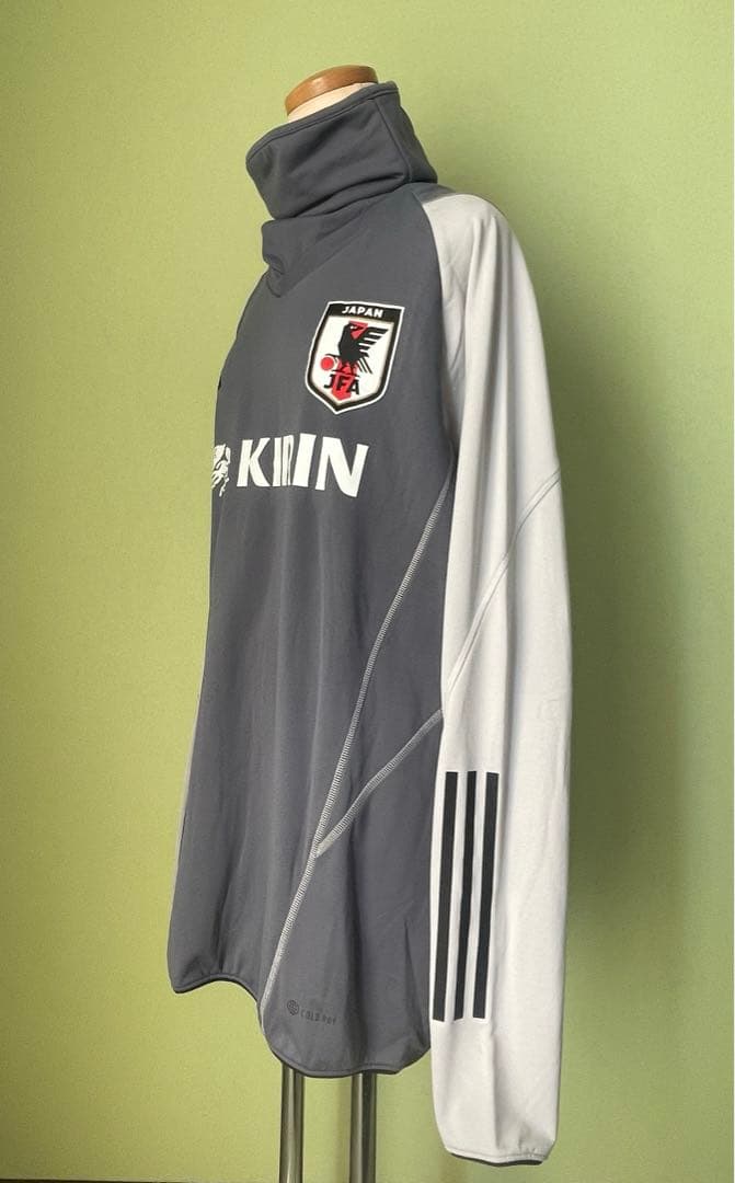 adidas 日本代表 JFA ピステ トレーニングウェア グレー 2XLサイズ