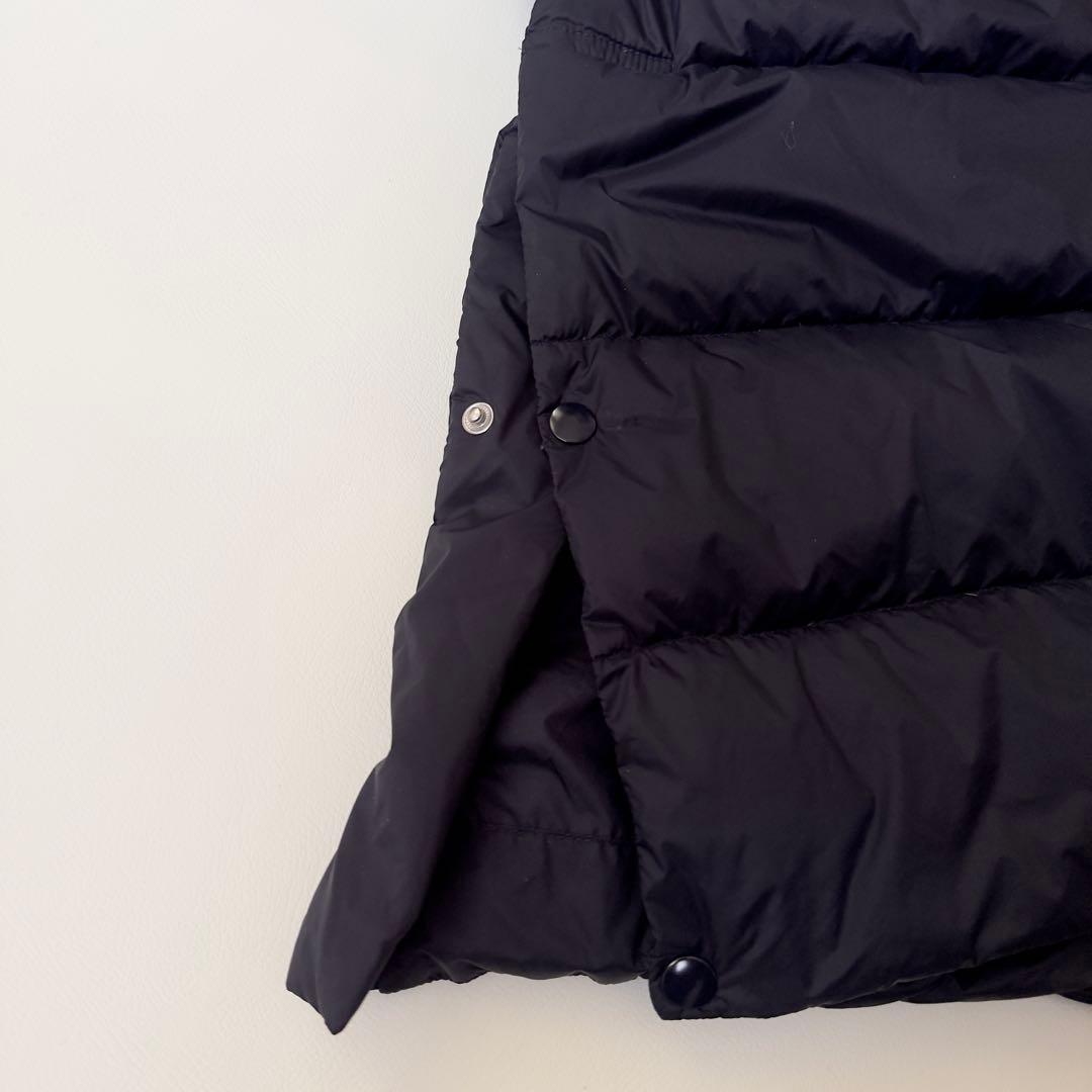 洗える　アディダス　メンズ　ダウン　ベンチコート　ネイビー XL 大きいサイズ