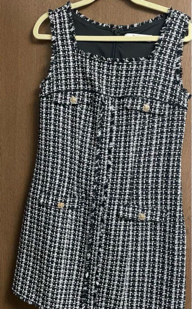 ワンピース her lip to May Tweed Mini Dress