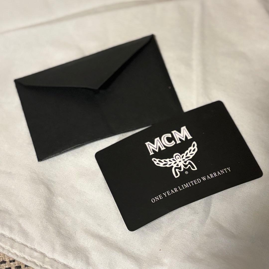 【訳あり】MCM リュック ラージサイズ VISTOS スタッズ付き ブラウン