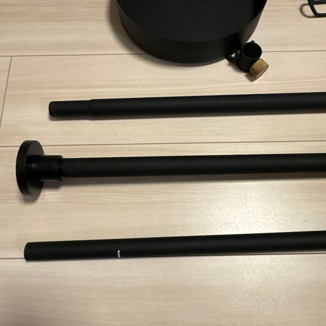 DRAW A LINE つっぱり棒 フック トレー 3点セット