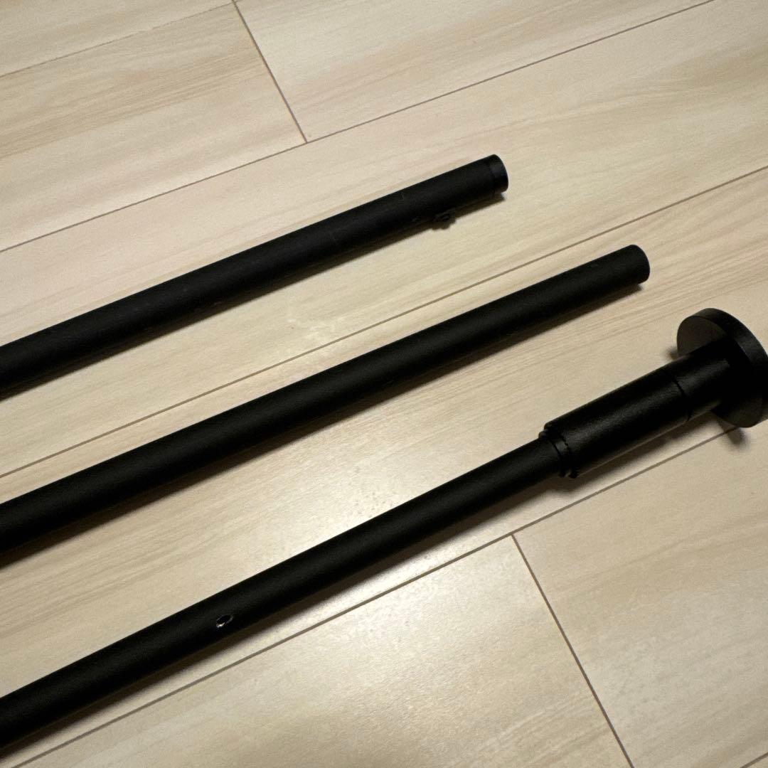 DRAW A LINE つっぱり棒 フック トレー 3点セット