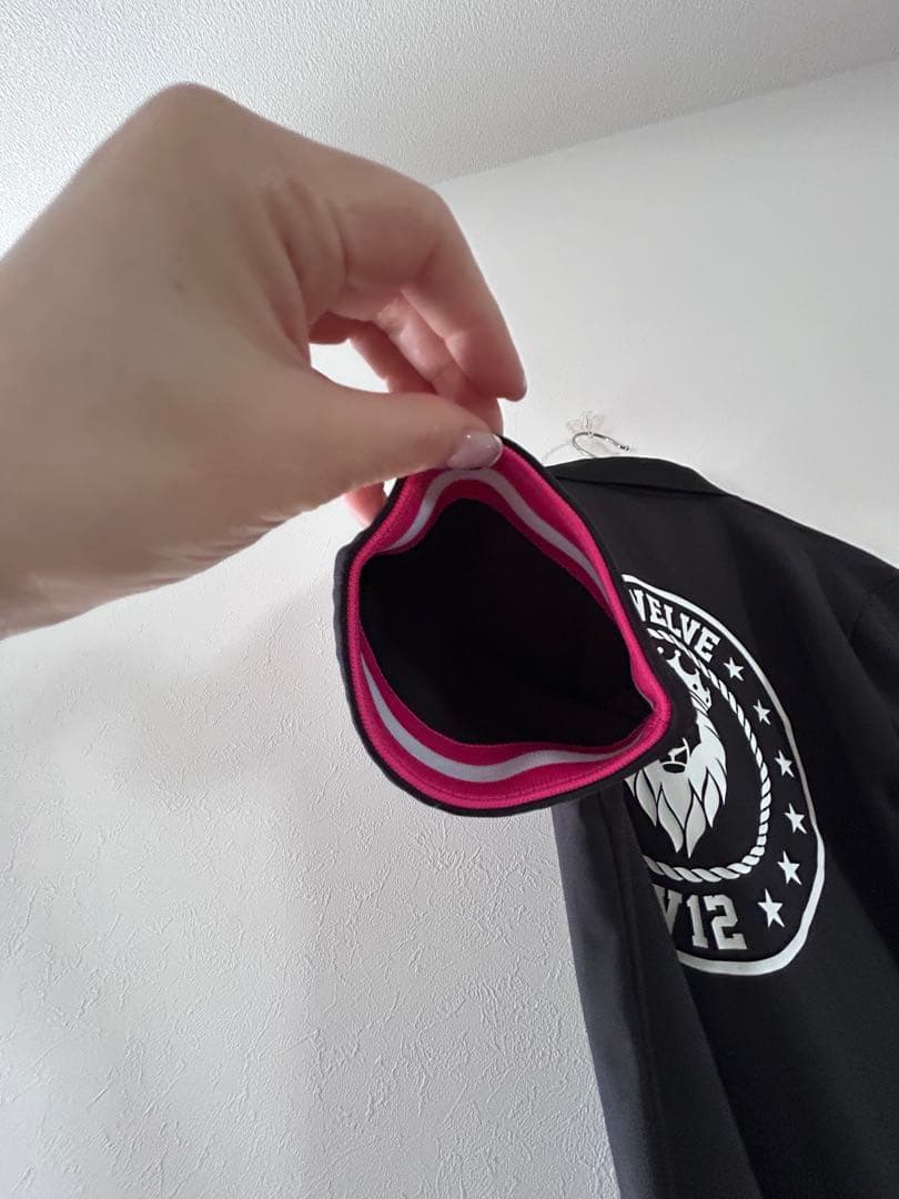 V12 2 SLEEVE POLO レディースポロシャツ　Lサイズ相当