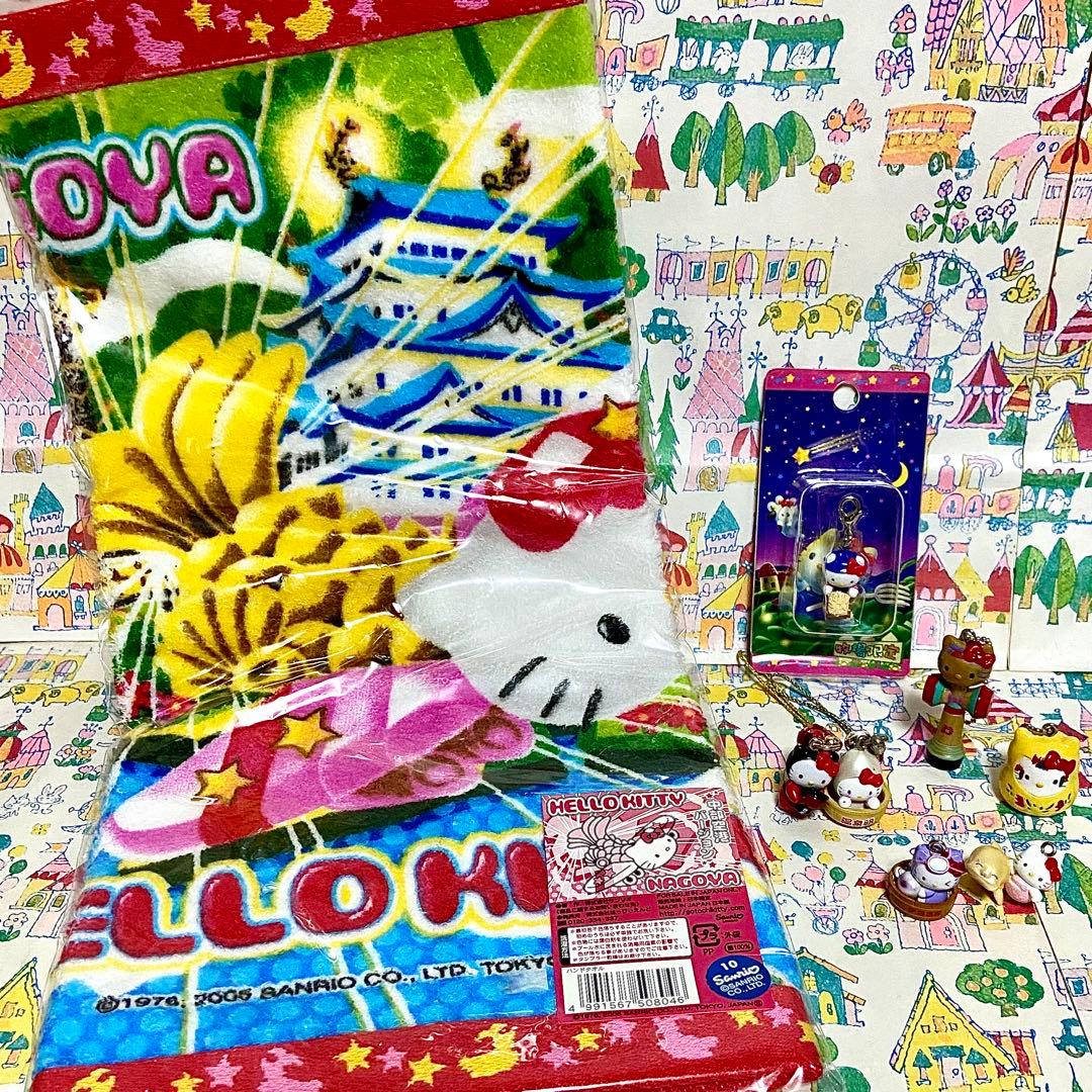 ハローキティ まとめ売り ひよこキティちゃん ぬいぐるみ マグ ご当地根付け 他