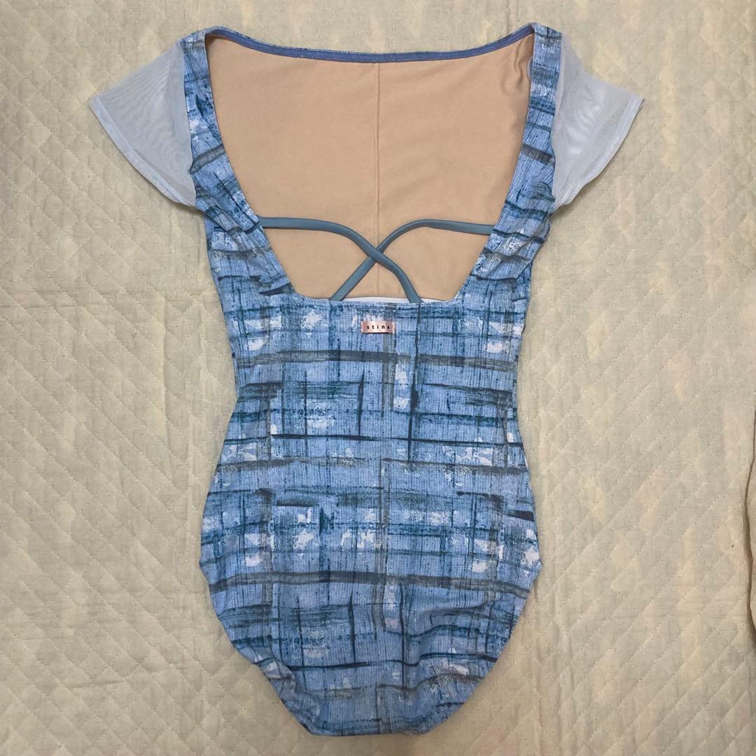 【新品】stina キャップスリーブレオタード Sサイズ