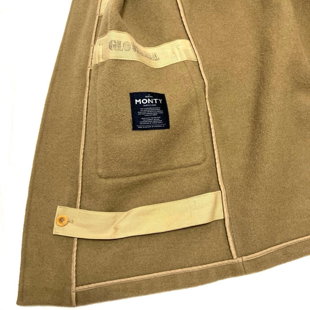 英国製 グローバーオール MONTY モンティ ダッフルコート ベージュ 44