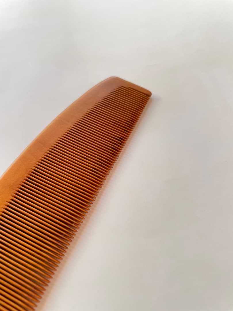 つげ櫛 　広島政夫　廣島　さつまつげ