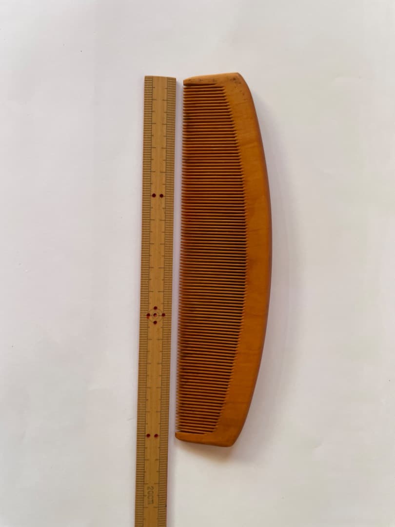 つげ櫛 　広島政夫　廣島　さつまつげ