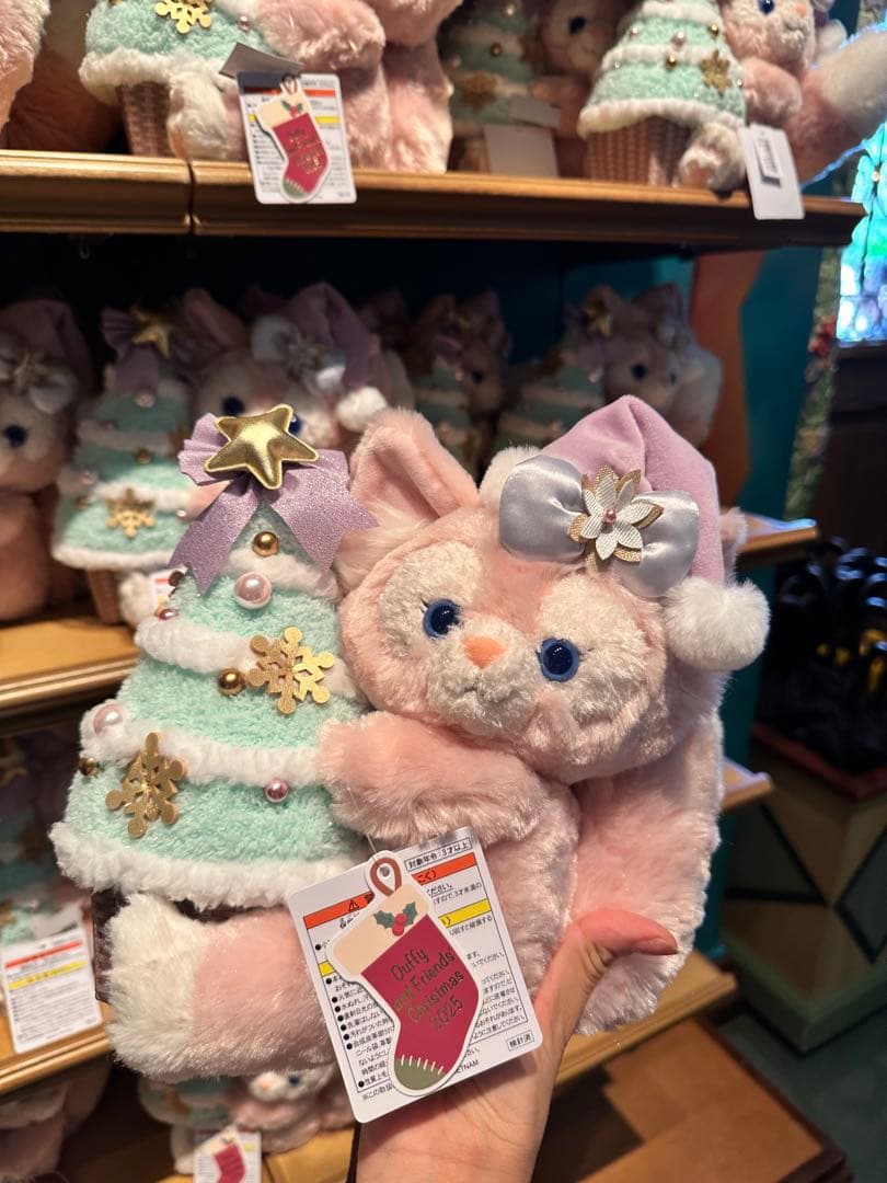 ディズニー2025冬 リーナベル クリスマスツリー スノーウィーデイ