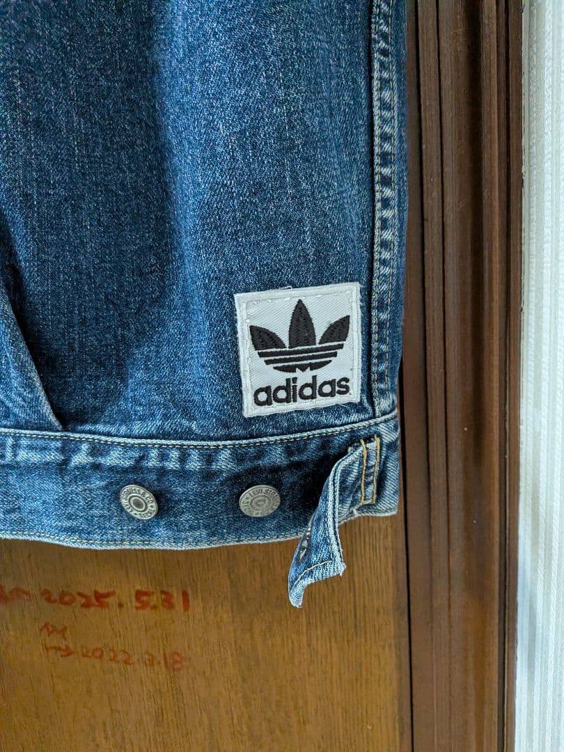 LEVI'S リーバイス サイズ38 デニムベスト クロスパッチカスタム