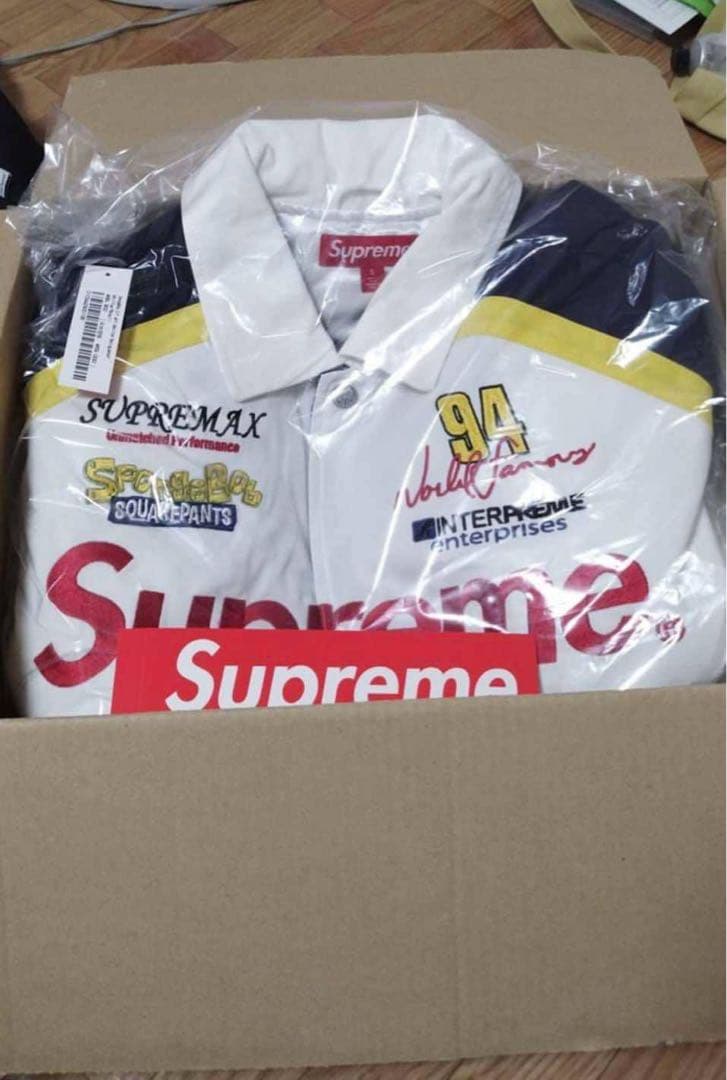 Supreme スポンジボブ ジャケット サイズS - メルカリ