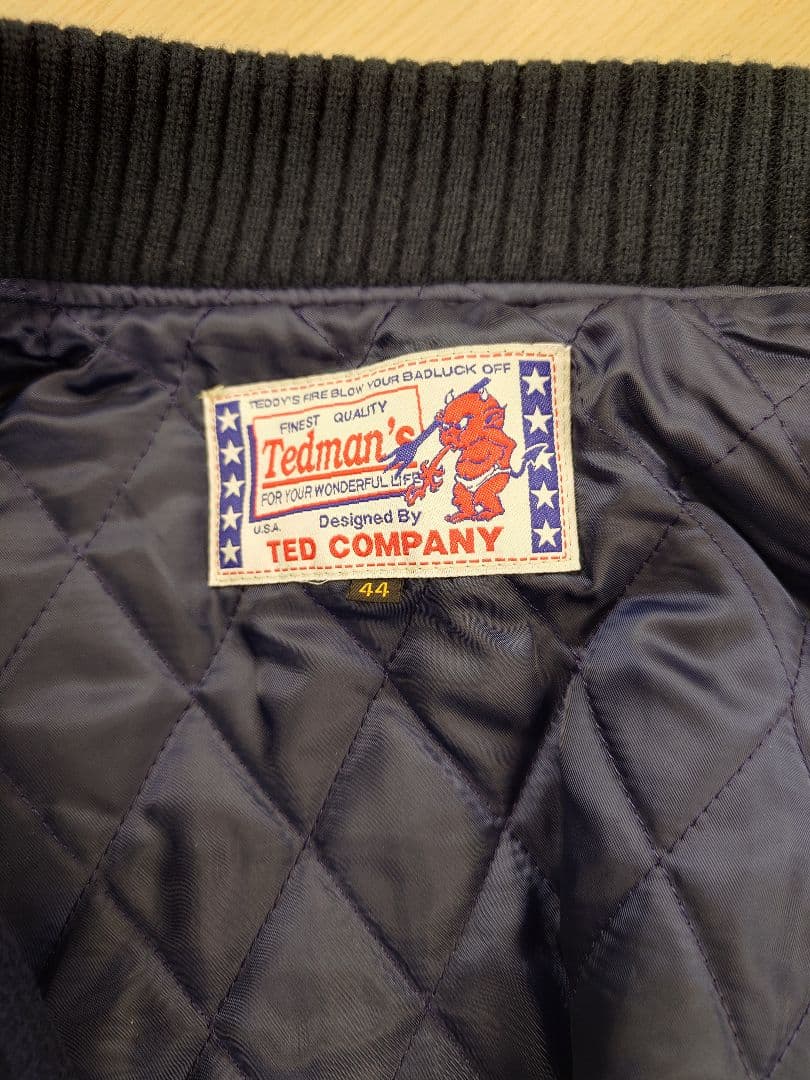 限定生産 ２００着TEDMAN＜S/N入り＞希少な４４サイズ◆スタジャン